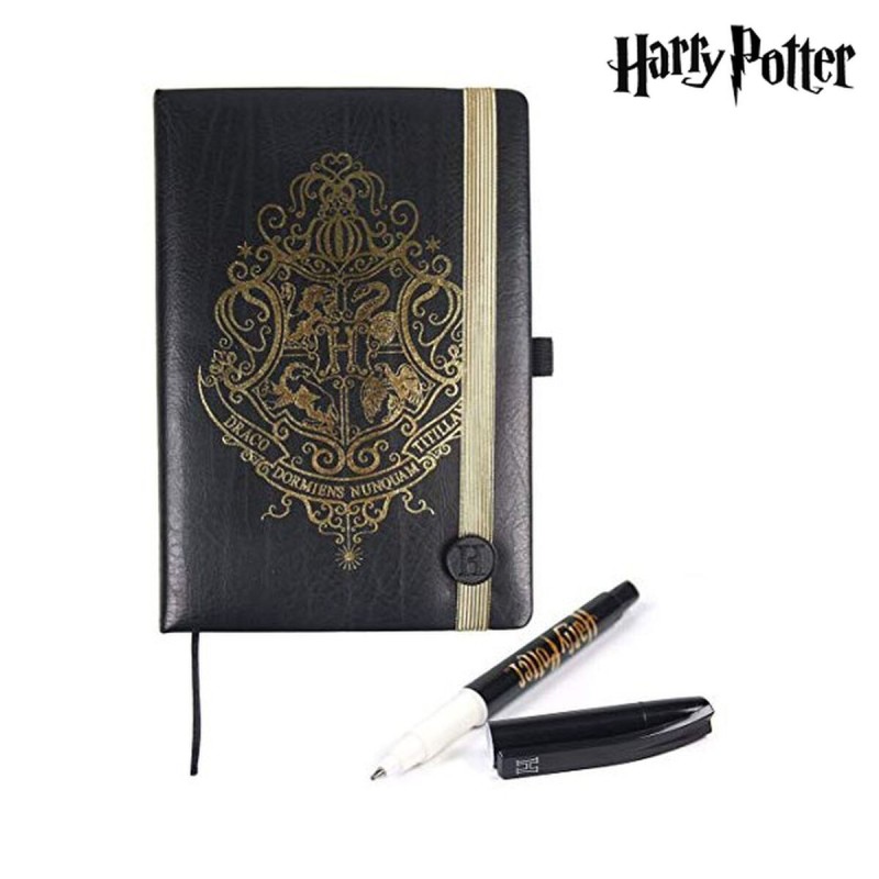 Ensemble de Papeterie Harry Potter Noir