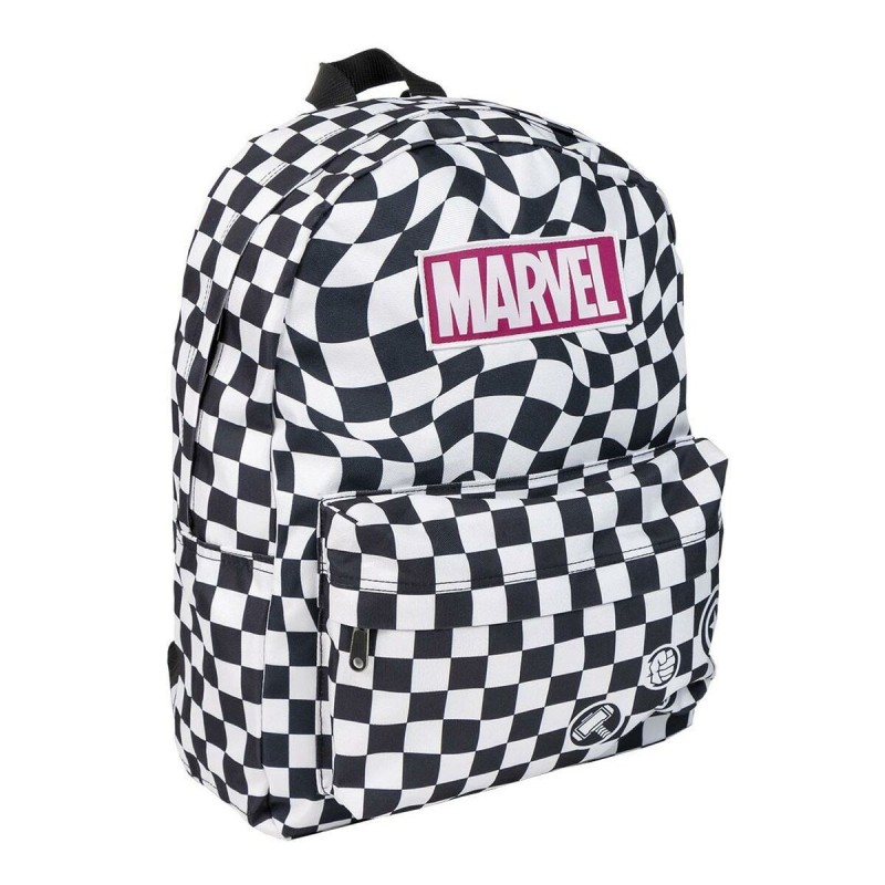 Cartable Marvel Noir 32 x 12 x 42 cm