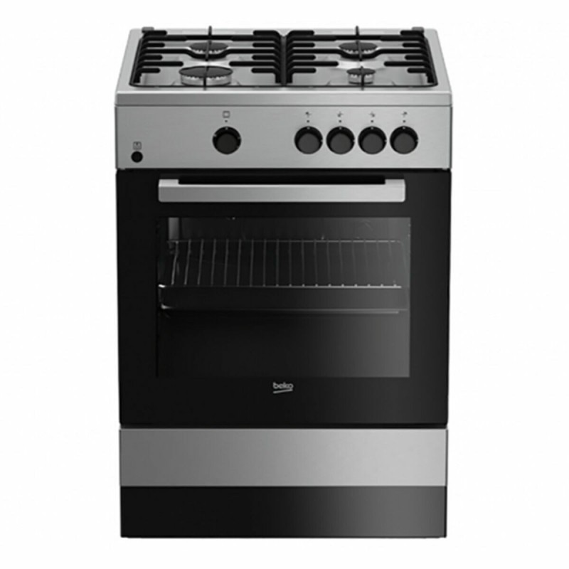 Cuisinière à Gaz BEKO 8690842072468 60 cm 64 L Acier