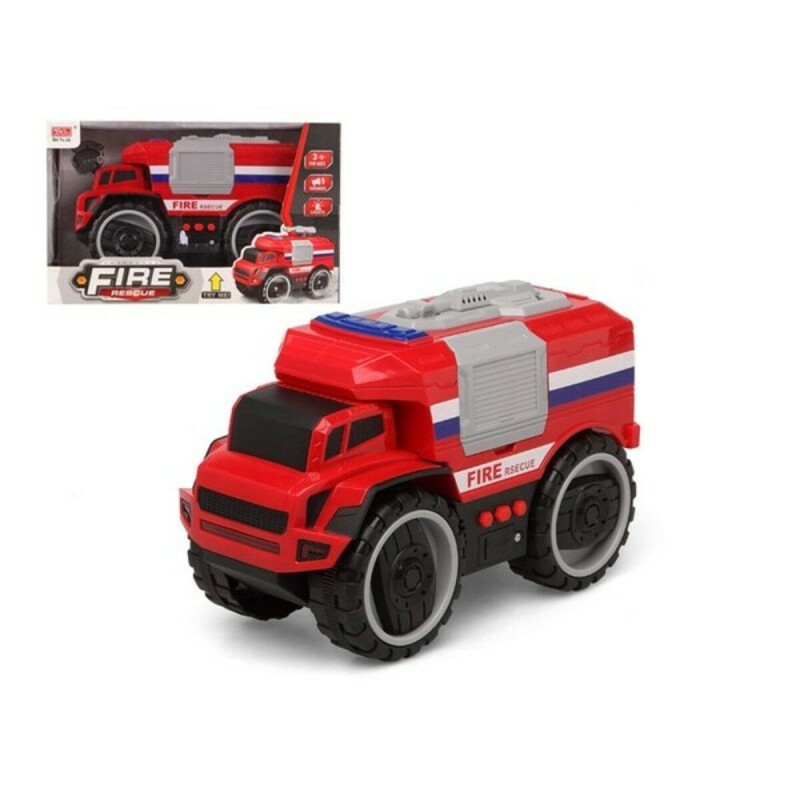 Camion de Pompiers Rescue Rouge