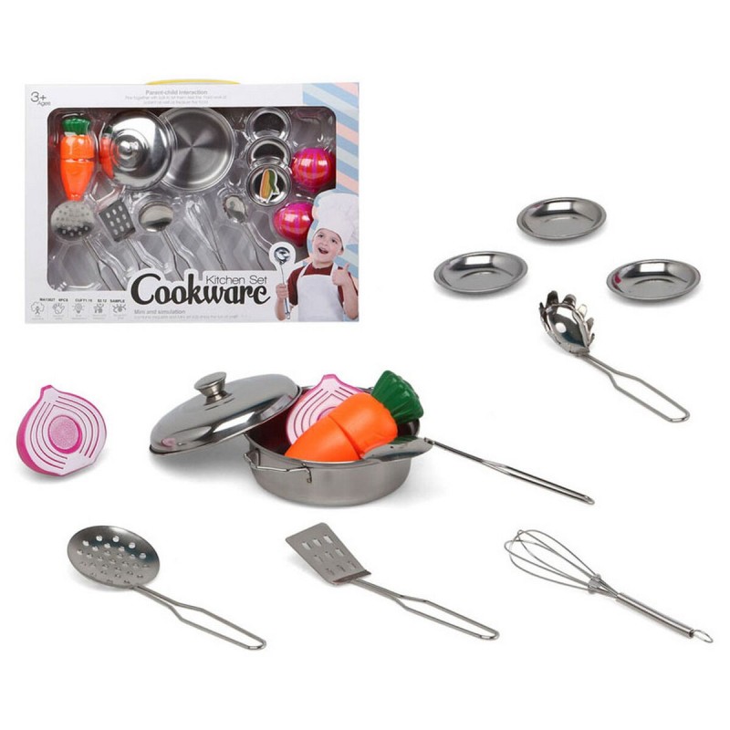 Set d'Ustensiles de Cuisine Métal Accessoires 36 x 26 cm