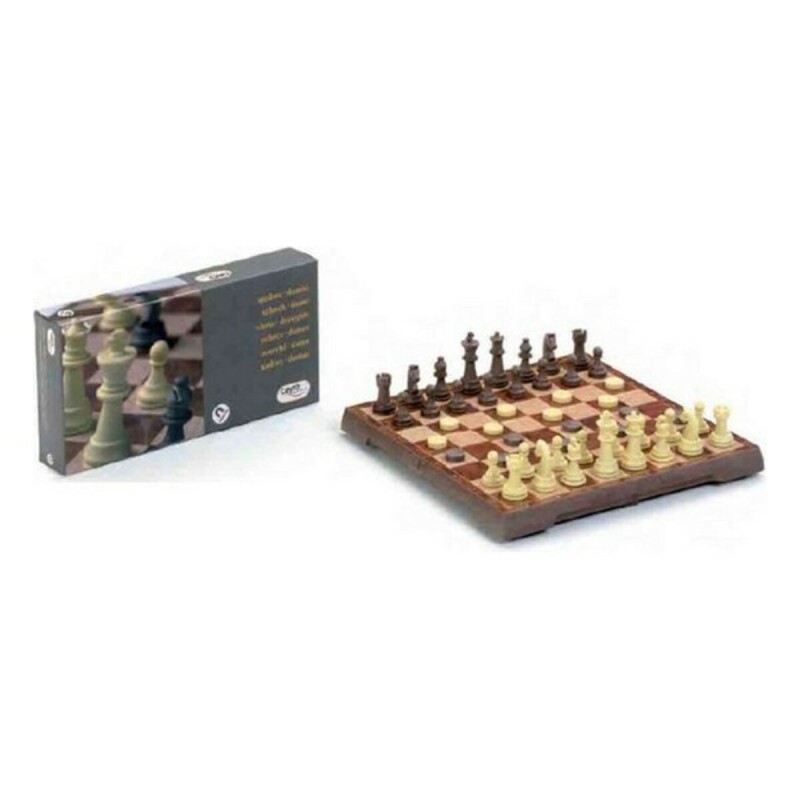 Échecs et dames Cayro 453 Plastique Magnétique