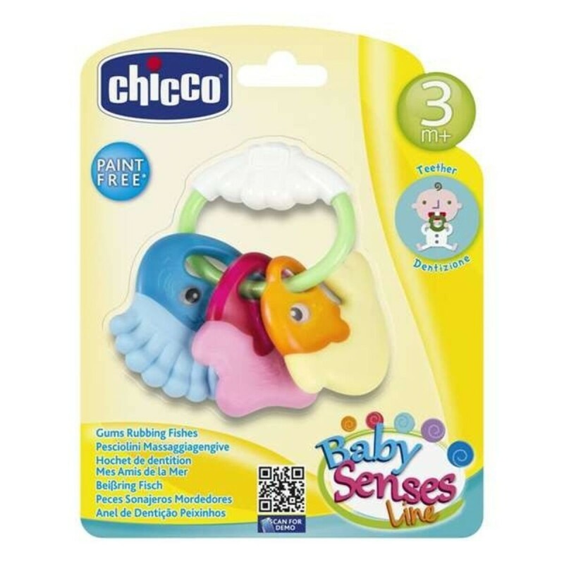 Anneau de dentition pour bébé Rattle Chicco PVC 11