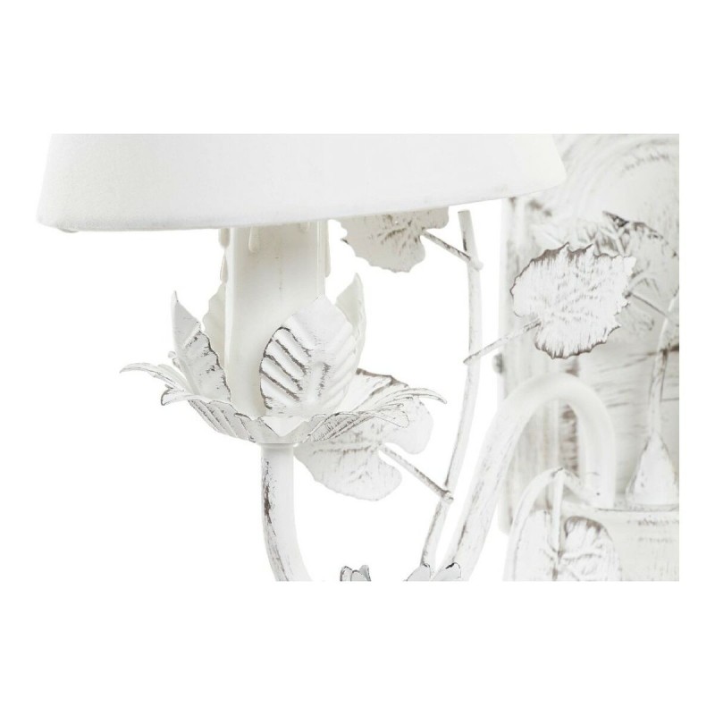 Suspension DKD Home Decor 8424001823574 Blanc Multicouleur Métal 25 W 220 V 38 x 22 x 31 cm 39 x 22 x 32 cm