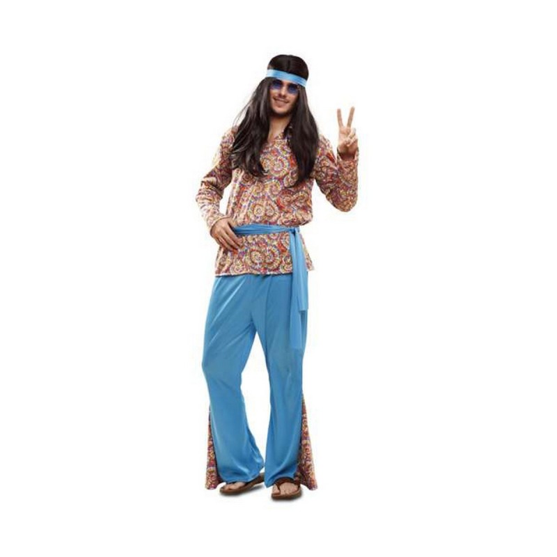 Déguisement pour Adultes My Other Me Hippie Psychédélique M/L