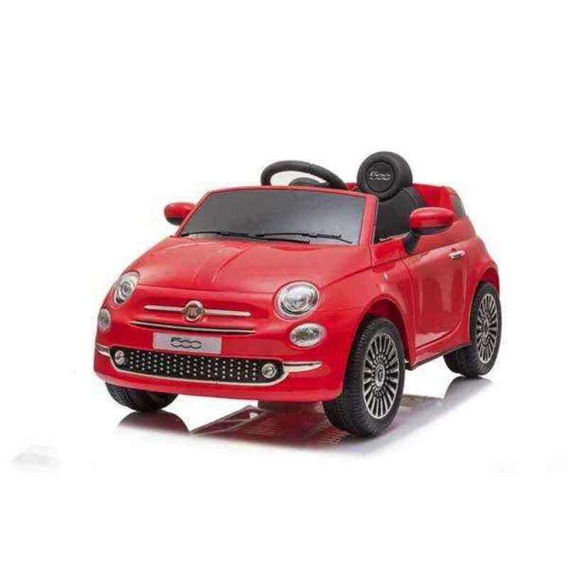 Voiture Fiat 500 MP3 Télécommande Rouge 30W