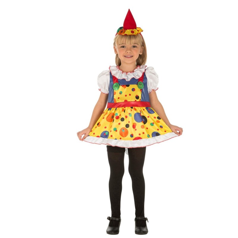 Déguisement pour Enfants My Other Me Femme Clown 3-4 Ans (2 Pièces)