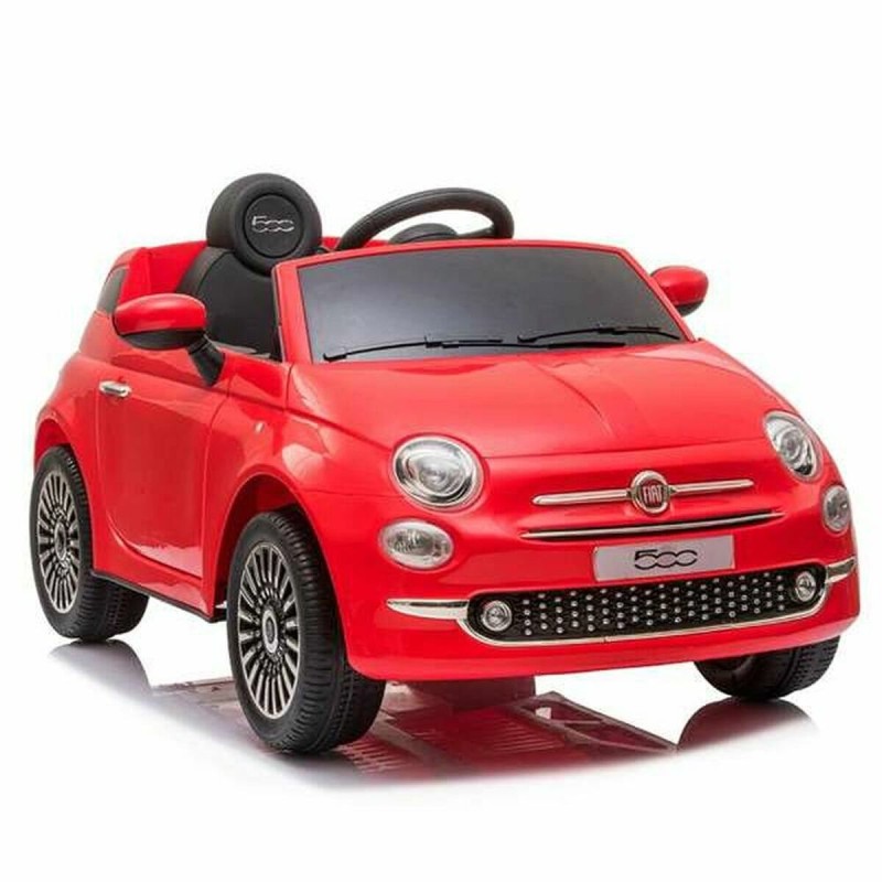 Voiture électrique pour enfants Fiat 500 Rouge Avec télécommande MP3 30 W 6 V 113 x 67