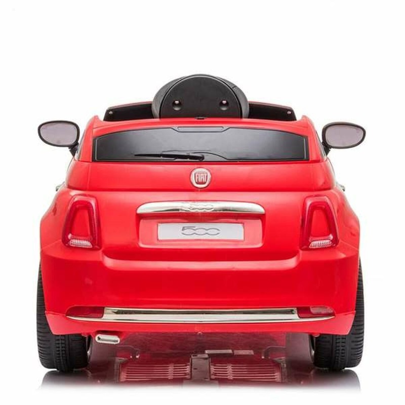 Voiture électrique pour enfants Fiat 500 Rouge Avec télécommande MP3 30 W 6 V 113 x 67,5 x 53 cm