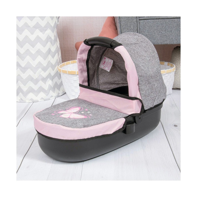 Poussette pour poupées Reig Stule Pram Gris 63 cm