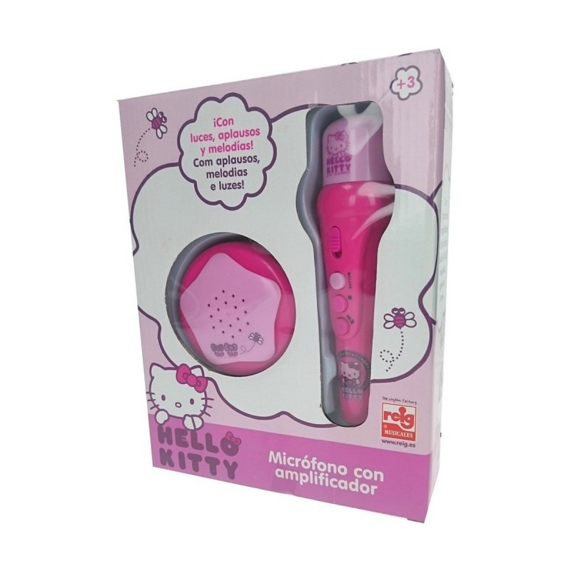 Microphone Karaoké Hello Kitty Rose Fuchsia