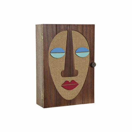 Boîte Décorative DKD Home Decor Moderne Bois MDF (18 x 7 x 26 cm)