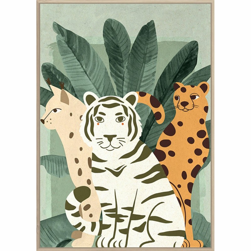 5 x 123 cm Tropical animaux (2 Unités)