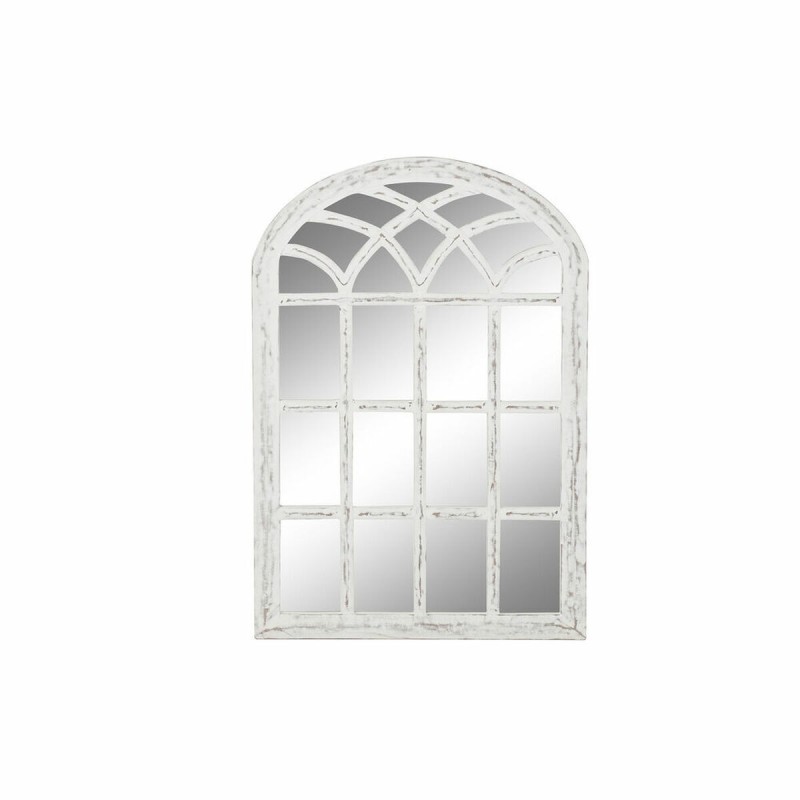 Miroir mural DKD Home Decor Blanc Cottage Fenêtre 81 x 3 x 121