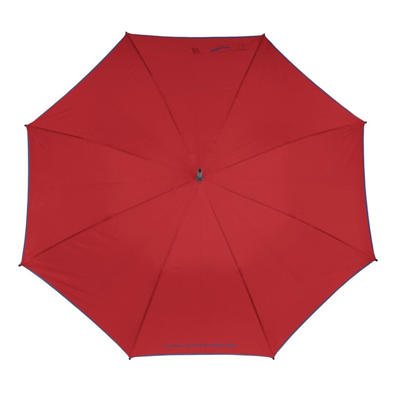 Parapluie automatique Benetton Rouge 60 cm