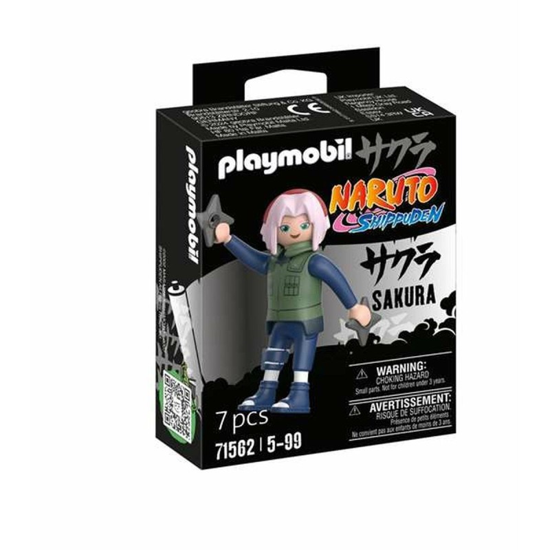 Playset Playmobil Naruto: Sakura 71562 7 Pièces