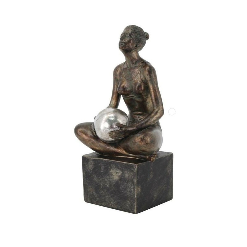 Figurine Décorative DKD Home Decor Cuivre Gymnaste 14 x 11