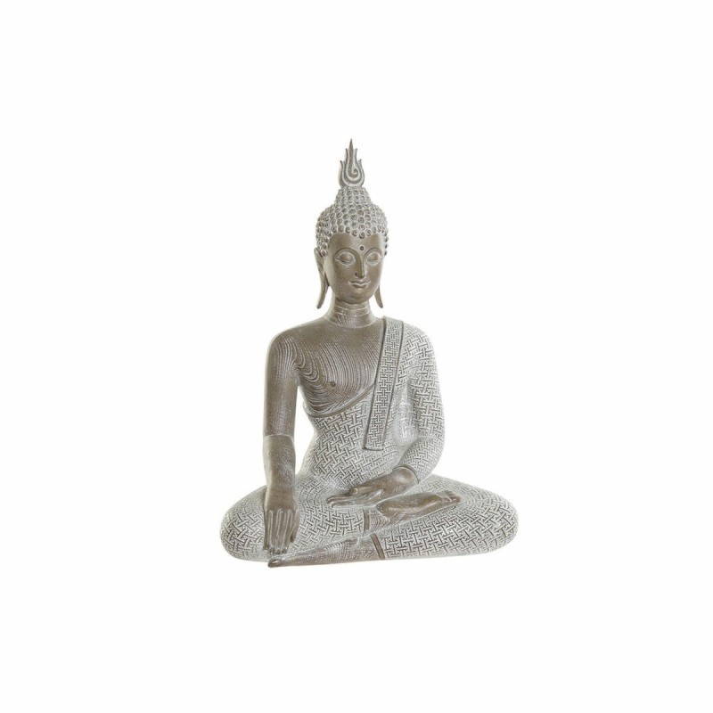 Figurine Décorative DKD Home Decor Naturel Buda Résine (11 x 6 x 15.5 cm)