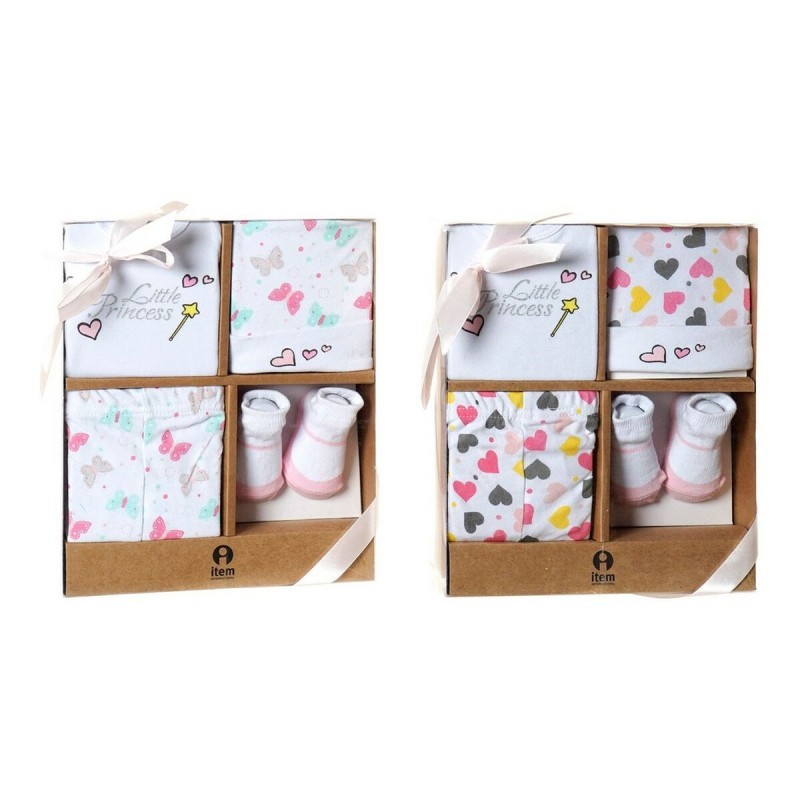 Coffret Bébé DKD Home Decor 0-6 Mois 2 Pièces