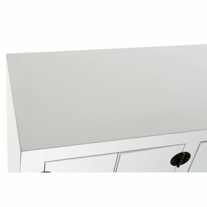 Console DKD Home Decor Blanc Argent Sapin Bois MDF (63 x 26 x 83 cm)