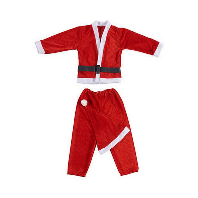 Déguisement pour Bébés Père Noël 0-2 Ans Rouge Blanc