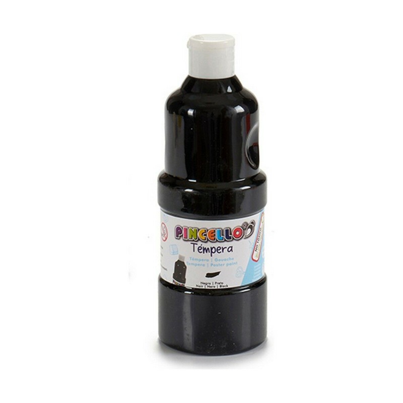 Gouache Pincello Noir 400 ml (6 Unités)