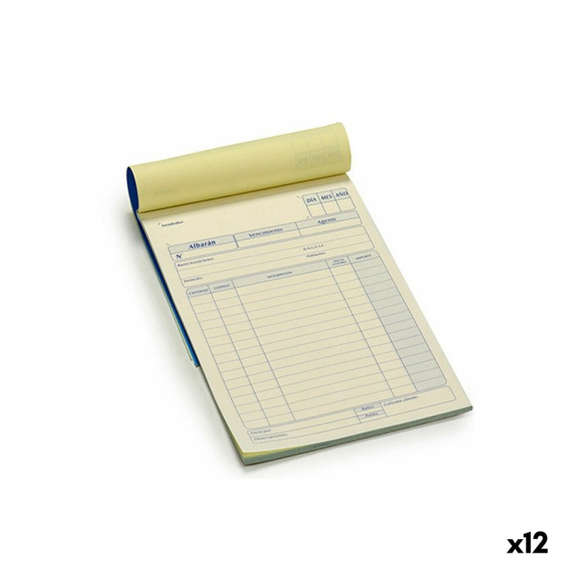 Carnet de livraison Pincello 50 Volets 14 x 0