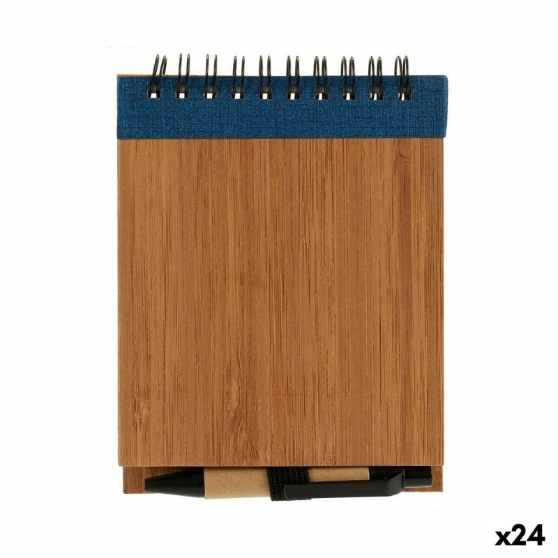 Cahier à Spirales avec Stylo Pincello AR1810135 1 x 10 x 13 cm Bambou (24 Unités)