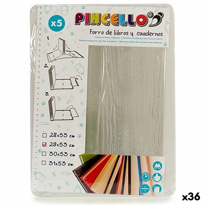 Couverture de livre adhésive Pincello 1805002 Plastique