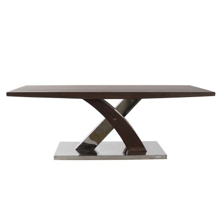 Table de Salle à Manger DKD Home Decor Bois Acier 120 x 60 x 43