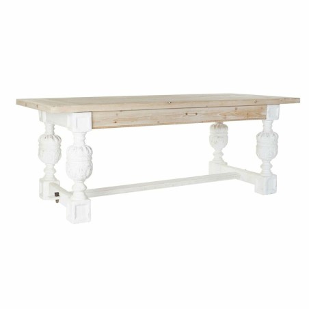 Table de Salle à Manger DKD Home Decor Bois Sapin Bois MDF 200 x 90 x 77 cm