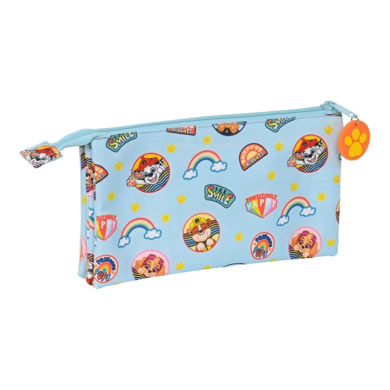 Trousse d'écolier The Paw Patrol Sunshine Bleu (22 x 12 x 3 cm)