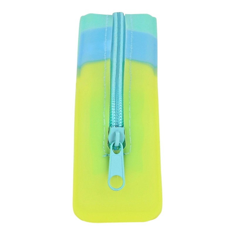 Trousse d'écolier Safta Bleu Vert Jaune (18.5 x 7.5 x 5.5 cm)