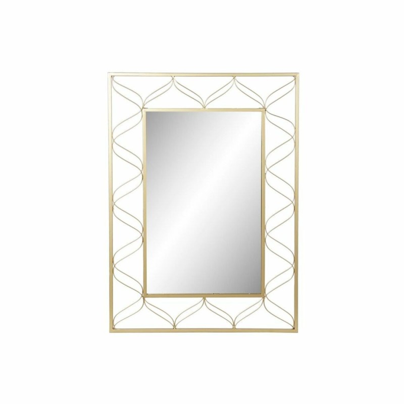 Miroir mural DKD Home Decor Doré 70