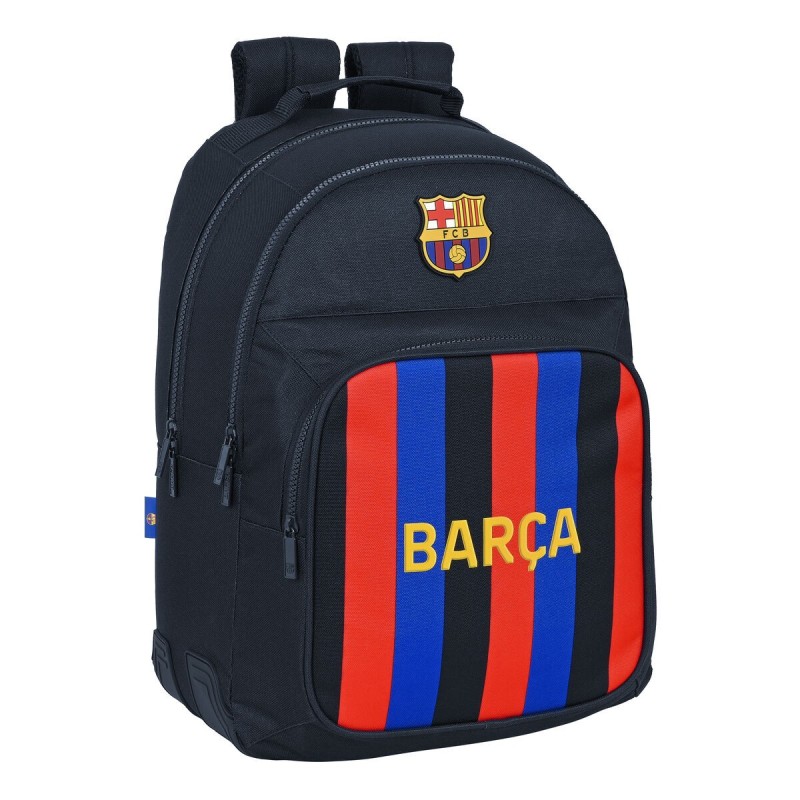 Cartable F.C. Barcelona Bordeaux Blue marine 32 x 42 x 15 cm