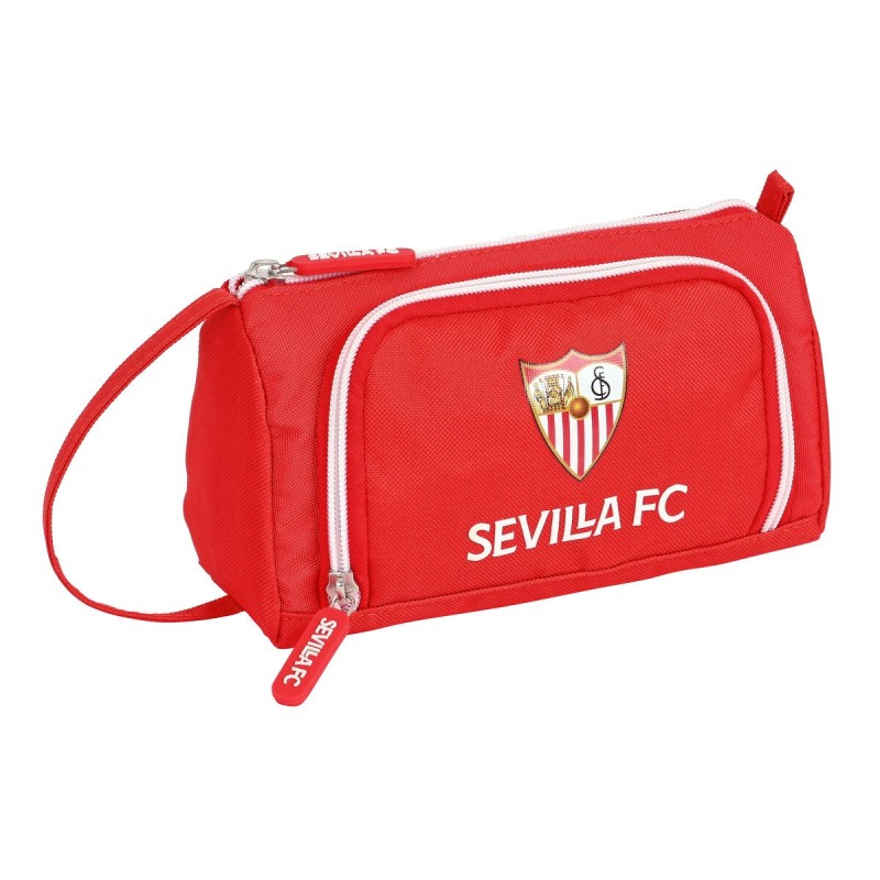 Trousse d'écolier Sevilla Fútbol Club Rouge 20 x 11 x 8.5 cm