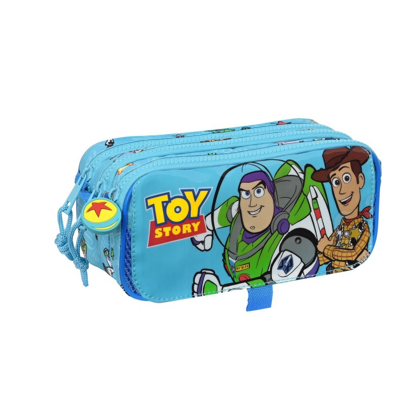 Trousse Fourre-Tout Triple Toy Story Ready to play Bleu clair (21