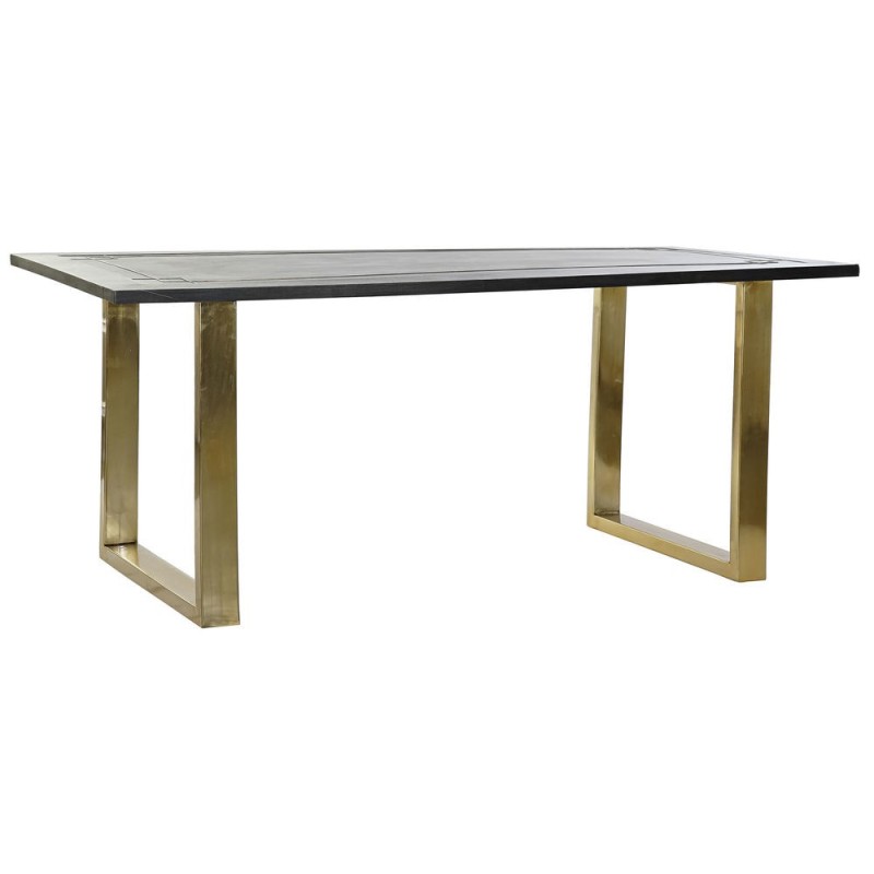 Table de Salle à Manger DKD Home Decor 180 x 89 x 75 cm Métal Bois de manguier