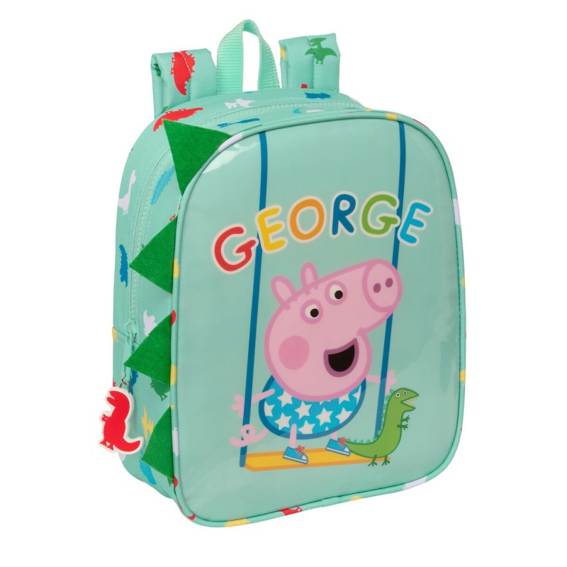 Sac à dos enfant Peppa Pig George Vert 22 x 27 x 10 cm