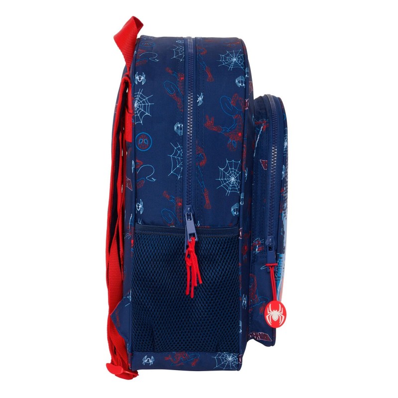 Cartable Spider-Man Neon Blue marine 32 X 38 X 12 cm