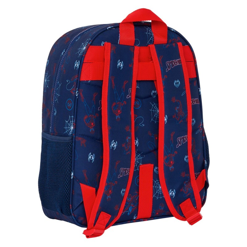 Cartable Spider-Man Neon Blue marine 32 X 38 X 12 cm