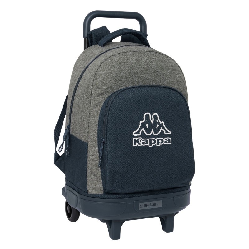 Cartable à roulettes Kappa Dark navy Gris Blue marine 33 X 45 X 22 cm