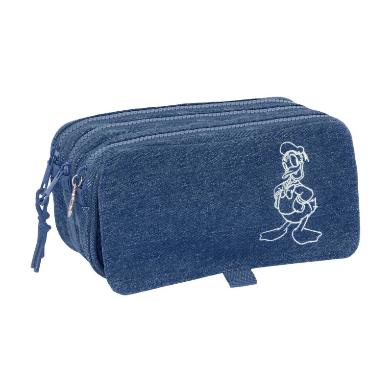 Trousse Fourre-Tout Triple Donald Bleu 21