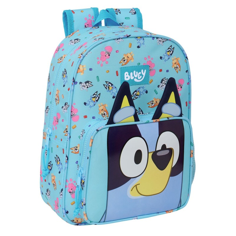 Cartable Bluey Bleu ciel 26 x 34 x 11 cm