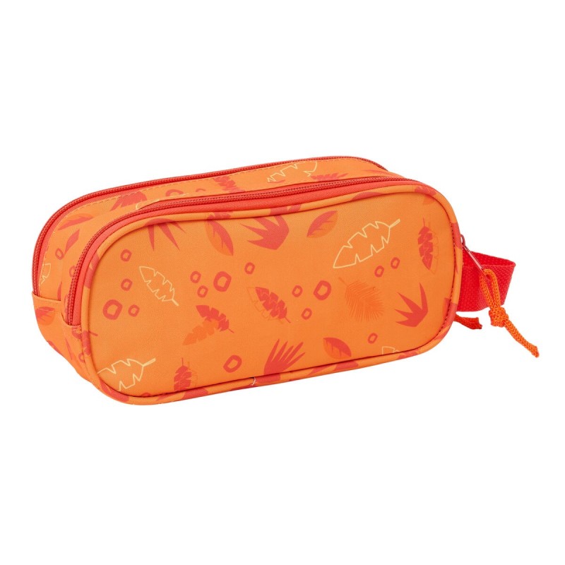 Trousse Fourre-Tout Double The Lion King Orange 21 x 8 x 6 cm 3D