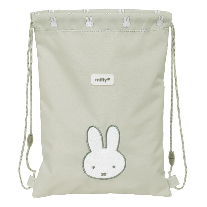 Sac à dos serré par des ficelles Miffy Niebla Gris 26 x 34 x 1 cm