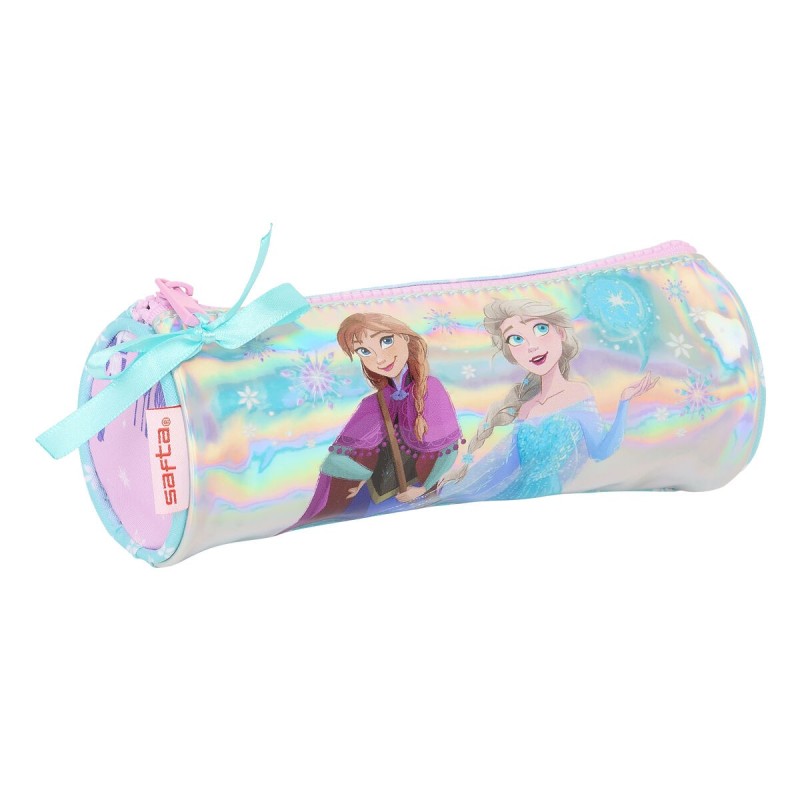 Trousse d'écolier Frozen Cool days Violet Bleu ciel 20 x 7 x 7 cm