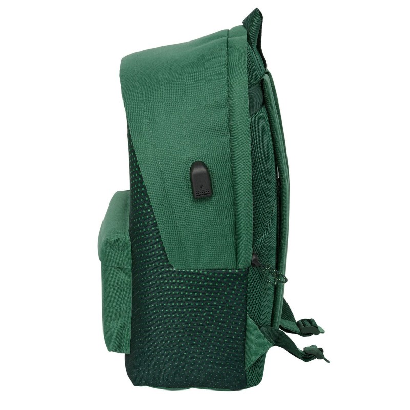 Cartable Real Betis Balompié Vert 31 x 44 x 18 cm