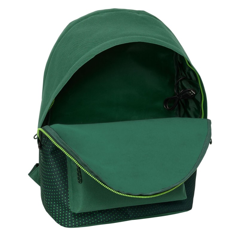 Cartable Real Betis Balompié Vert 31 x 44 x 18 cm