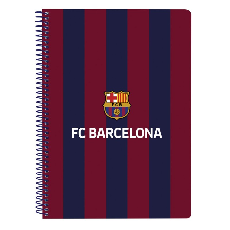 Carnet F.C. Barcelona 24/25 Bordeaux Blue marine A5 80 Volets